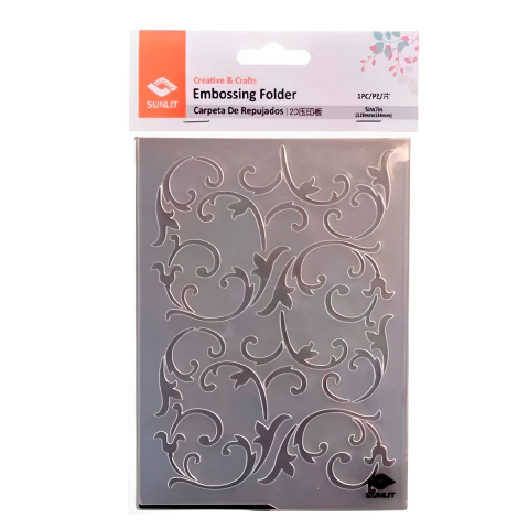 Placa para emboss Arabescos