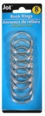 Kit de Argolas (3.17cm) Book Rings Jot