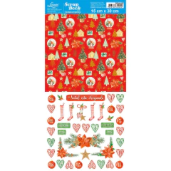 Papel Litoarte com Hot Stamping - Coleção Meu Natal