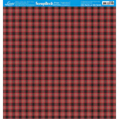 Papéis estampas básicas essenciais VERMELHO - Litoarte - Universo Scrap