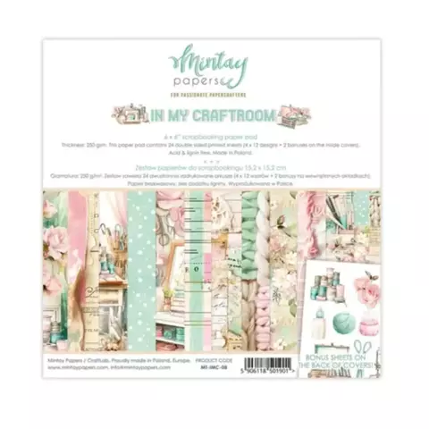 Bloco 15x15 - In My Craftroom - Mintay