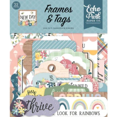 Die Cuts Frames e Tags New day - Echo park