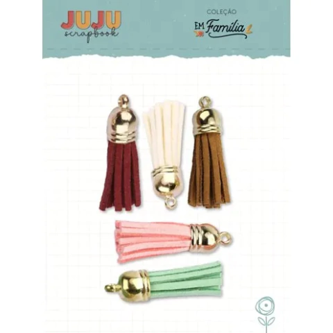 Kit Tassel - Coleção em Família - Jujuscrapbook