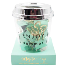 COPINHO DE PRENDEDOR DE PAPEL COM 15 PCS - 25MM - Bee Unique - comprar online