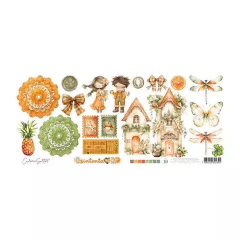 Coleção SINTONIA - Papel Vegetal Recortes 140G - Carina Sartor