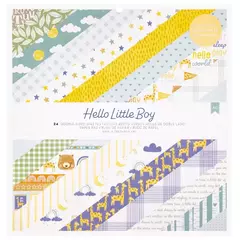 Bloco 30x30cm - Hello Little Boy - American Crafts