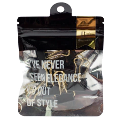 PRENDEDOR DE PAPEL COM 10 PCS - 19MM - Bee Unique - loja online