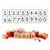 Carimbo Snap Numbers - Large Casual