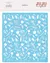 Stencil Bosque de Flores - Coleção Terra dos Sonhos - Juju Scrapbook