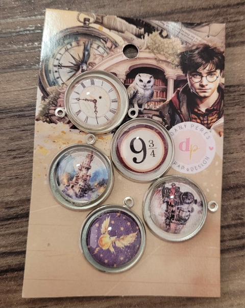 ESCOLA DE MAGIA 2 - Pingente SIMBOLOS