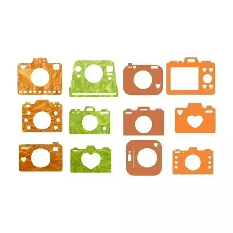 Acrílico Câmeras - Coleção SINTONIA - Carina Sartor