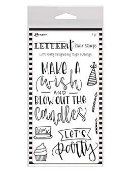 Carimbo Letter It - Let´s Party