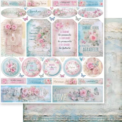 Coleção Shabby 30x30cm - Litoarte - Universo Scrap