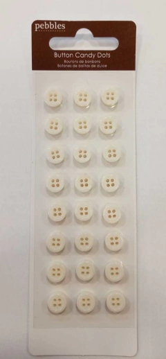 CANDY DOTS PEBBLES- BRANCO - comprar online