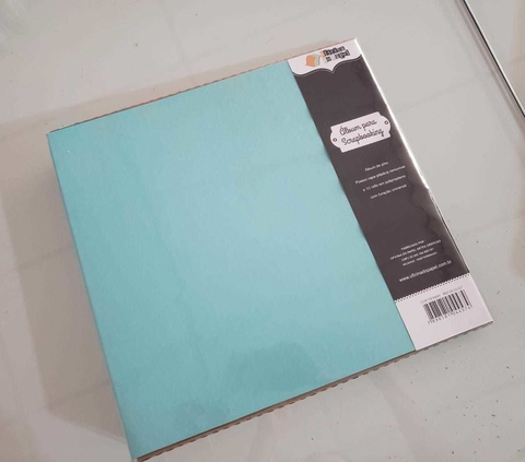 Álbum para Scrapbook 30x30cm Oficina do papel - Tiffany