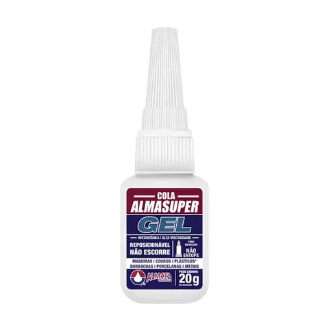 COLA GEL INSTÂTANEA ALMASUPER 20g