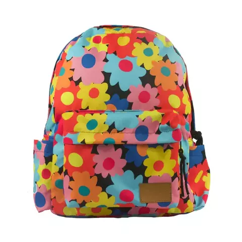 MOCHILA ESTAMPADA FLORAL SABRA