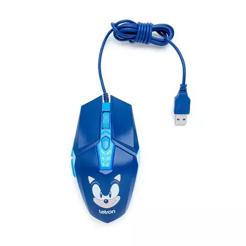 MOUSE GAMER RGB 6 BOTÕES 3600 DPI C/ LED SONIC - LETRON