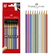 LÁPIS DE COR ECOLÁPIS METÁLICO 10 CORES FABER-CASTELL