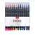 MARCADOR ARTÍSTICO BRUSH PEN AQUARELÁVEL EVOKE 12 CORES BRW