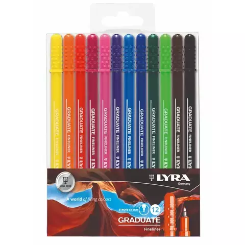 CANETA HIDROGRAFICA FINELINER 0.5mm LYRA