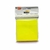 BLOCO AUTOADESIVO AMARELO NEON BRW 100 FOLHAS