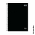 CADERNO ESPIRAL ZIP PRETO 1/4 CAPA DURA 160 FOLHAS TILIBRA