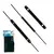 GRAMPOS TRILHO PLASTICO DELLOFIX PRETO PCT. C/ 50und