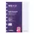 REFIL PAUTADO MÉDIO CADERNO INTELIGENTE - 30 FOLHAS 120g/m²