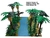 PLACA BASE 32 X 32 PINOS (25,5 X 25,5 cm) CENÁRIO DE SELVA MC378A - comprar online