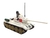 TANQUE RUSSO T34-85 BRANCO B0978 - Mestres Construtores
