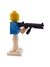 Lego ARMAS DE GAMES p Minifiguras LANÇA-CHAMAS ALIEN MC435-3