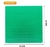 PLACA BASE 32 X 32 PINOS (25,5 X 25,5 cm) COR VERDE MC378
