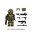 Lego Minifigura 3291 st Forest Combat Battalion MC894-5