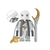 Lego Minifigura KHONSHU CAVALEIRO DA LUA MC067C