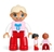 Lego Minifigura MENINA DUPLO MC054-4