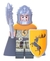 Lego Minifigura SOLDADO ESCUDO MACHADO CASA BARATHEON GAME OF THRONES MC395B6
