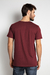 Camiseta Básica Masculina Bordô - comprar online