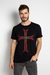 Camiseta Católica Ordem do Templo Templários cor Preto