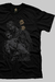 Camiseta Católica Masculina Estampa de São José com Menino Jesus cor Preta