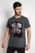 Camiseta Católica Masculina Estampa da Cruzada cor Grafite
