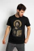 Camiseta Masculina Católica Pantocrator na cor Preto
