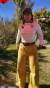 Pantalon Amalfi Mostaza en internet