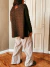 Saco Largo Chocolate - tienda online