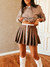 Imagen de Pollera Tabla chocolate con calzon