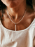Collar punta de cuarzo cristal. - comprar online