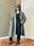 Piloto trench verde