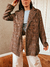 Blazer Escoses Marrón - tienda online