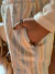 Imagen de Pantalón tiro bajo gabardina Rayado CLARO