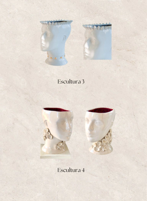 Escultura Rostro - Agustina Cerato